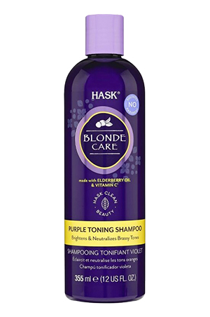 Hask blonde Care Purple Toning Shampoo (12oz) #105