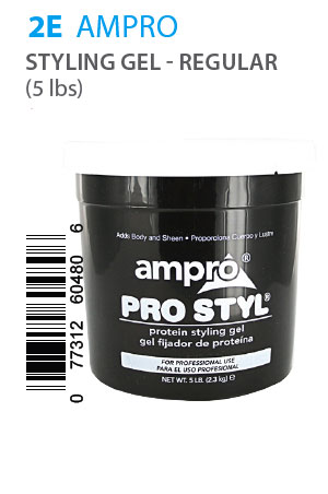 Ampro Pro Styl Protein Styling Gel -Regular (5 LB) #2E
