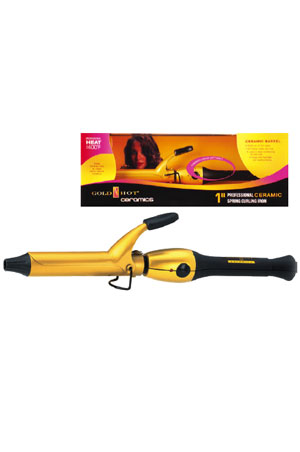 #GH2146 Gold'N Hot Ceramic Spring Curling Iron 1/2"