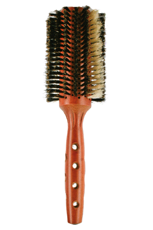 LIZ Boar Bristles Wooden Brush 1.29" #BR3253 -pc