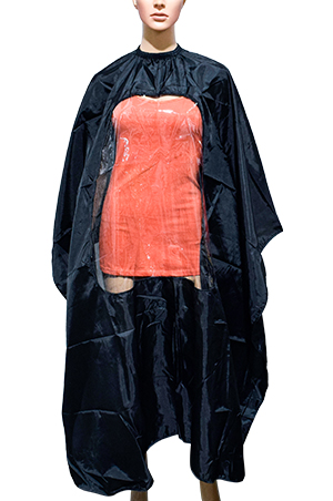 Liz Cutting Cape #CP40939 (Black) -pc