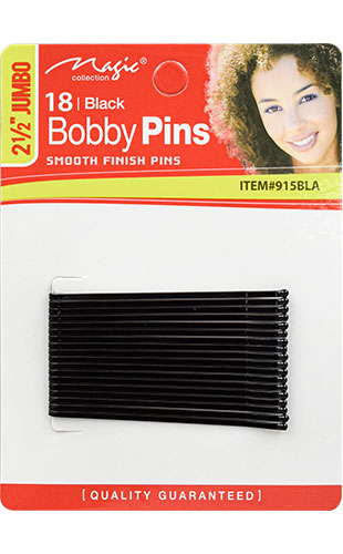 Magic Collection 18 Bobby Pins #915BLA-dz