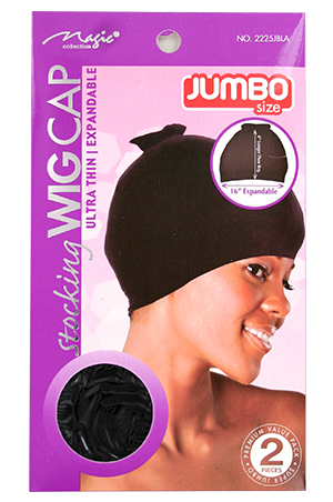 Magic Collection Jumbo Stocking Wig Cap #2225JBLA  -dz