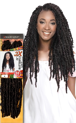 [MG83041] 2X Butterfly Locs 18" (1)