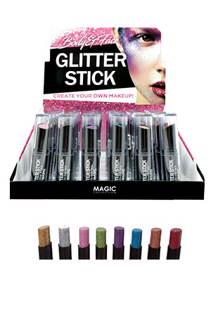 Magic Glitter Stick 36pc display (6kind, 6pc) #EYE1016AST