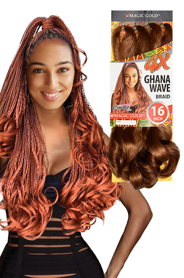 [MG83431] 4X Ghana Wave Braid 16" (1)