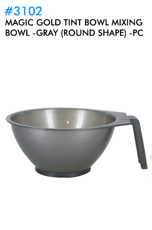 Magic Gold Tint Bowl Mixing Bowl #3102 Gray (Round Shape)-pc