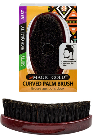 Magic Gold Palm Brush -Curved[Soft] #99806 -pc
