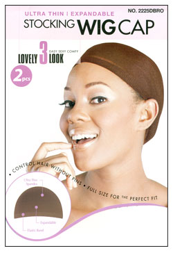 Magic Wig Cap #2225 Dark Brown -dz