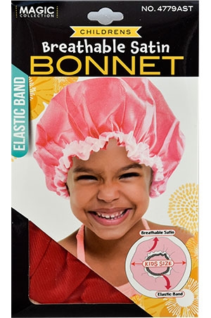Magic kid's Satin Bonnet #4779AST-dz