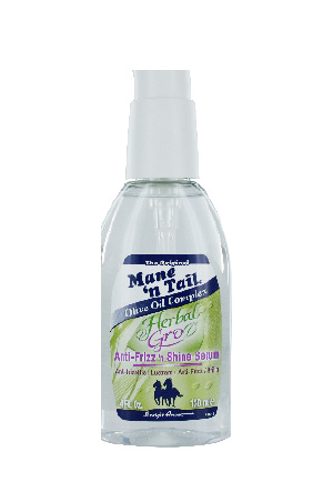 Mane'n Tail Herbal Gro Anti-Frizz'n Shine Serum (4oz)#12