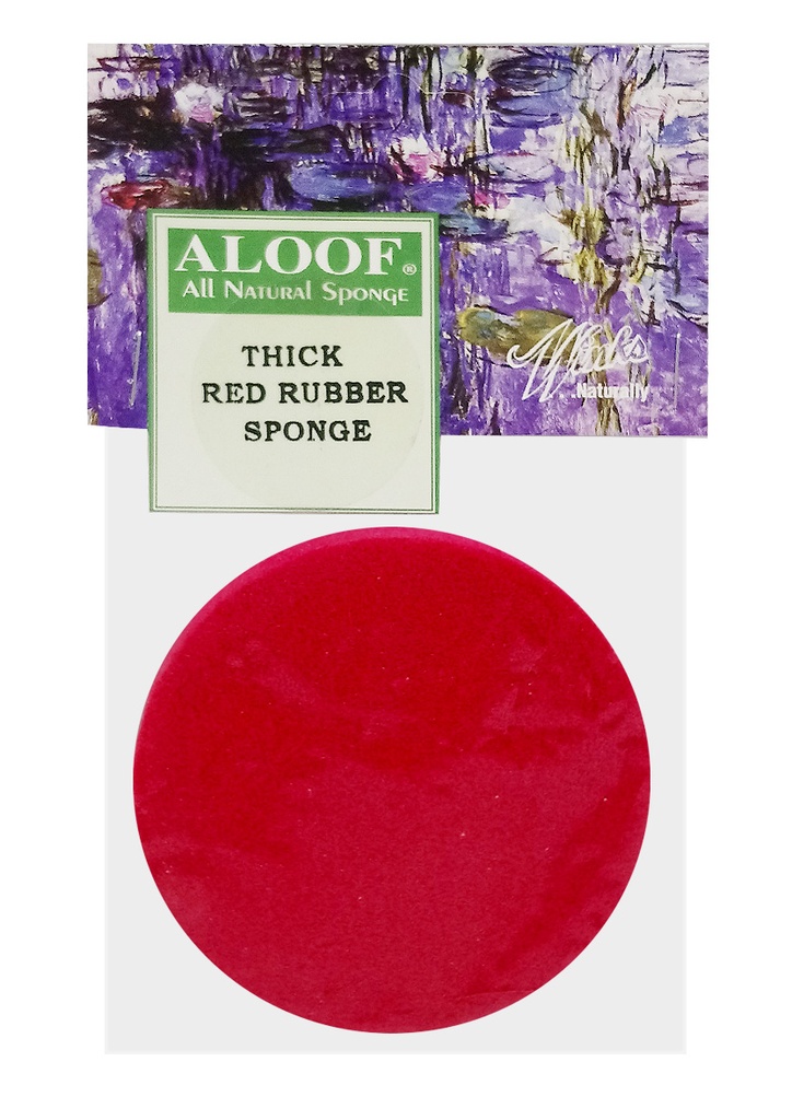 ALOOF Thick Red Rubber Sponge -dz