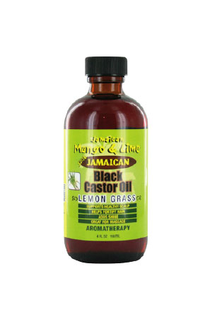 Mango&Lime Black Castor Oil Lemongrass (4oz)#68