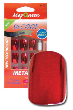 MayQueen Nail #18403 w/ Glue (30Nails, 10Sizes)