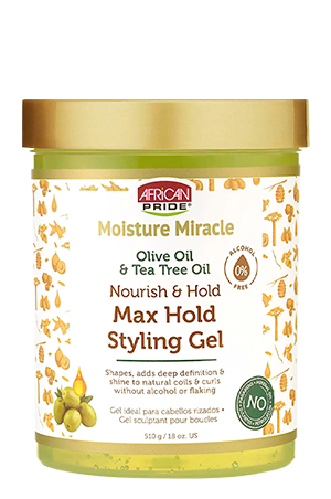 African Pride MoistureMiracle Olive&Tea Tree Gel(18oz)#98