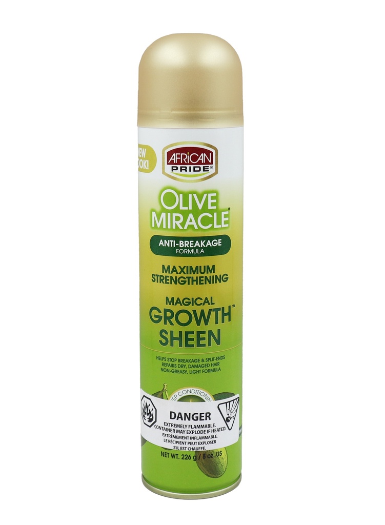 [AFP43508] African Pride Olive Miracle Growth Sheen Spray (8 oz) #51