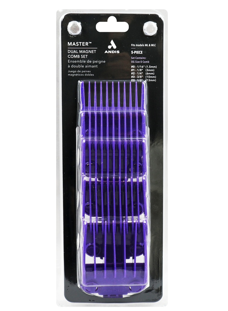 [AND00487] Andis Dual Magnet Comb Set 5pc #560997