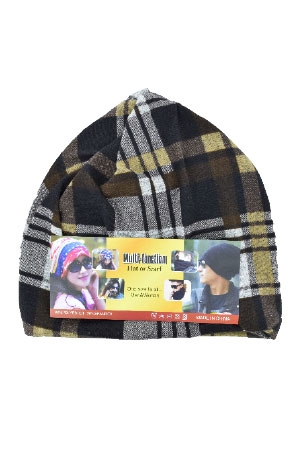 Multi Function Hat or Scarf #7636-pcs