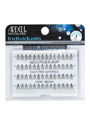 [ARD65051] Ardell Individuals Eyelashes #Knot Free Short Brown