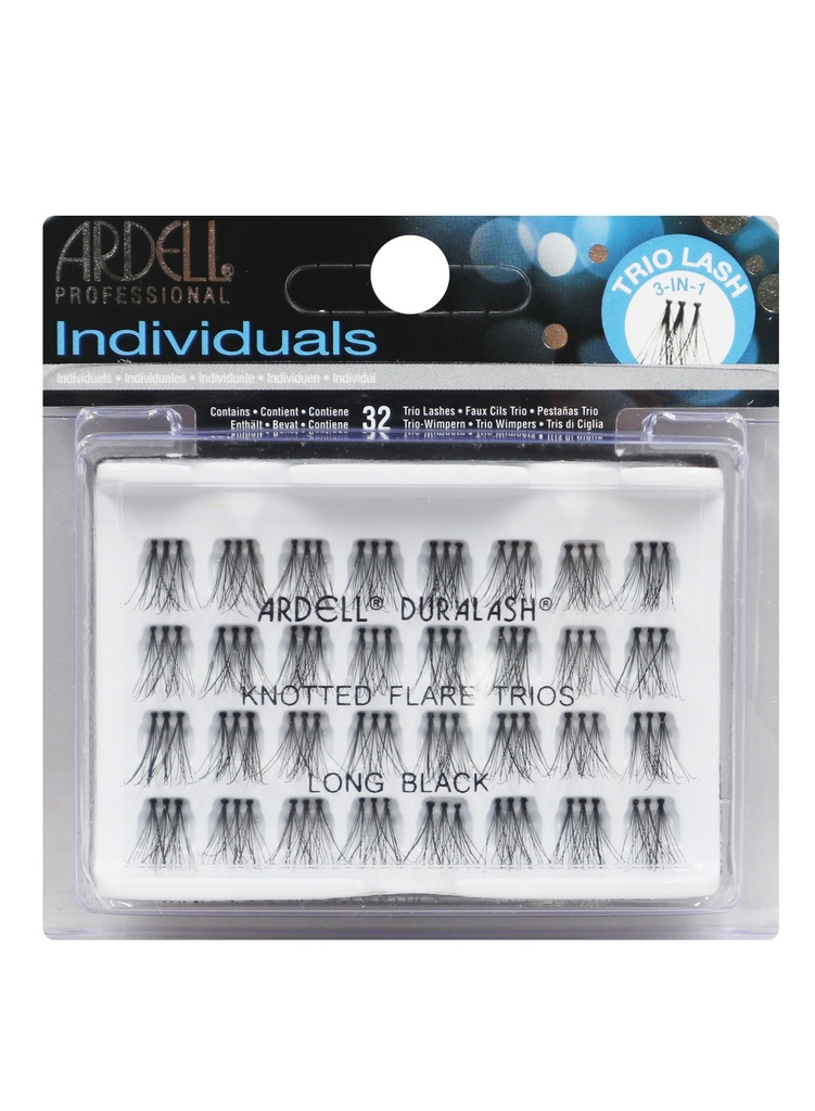 [ARD62159] Ardell Individuals Eyelashes #Trio Lash Long Black