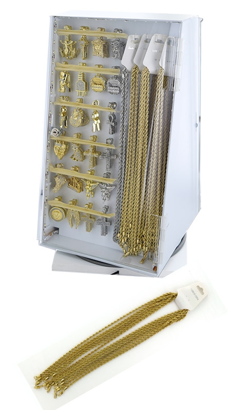 New York Jewerly Pendant & Necklace HC-1000 DISPLAY(96set/ds)