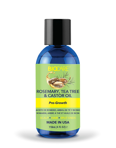 [BOC00188] BIOCARE Rosemary, Tea Tree & Castor Hair Oil (4 oz) #23