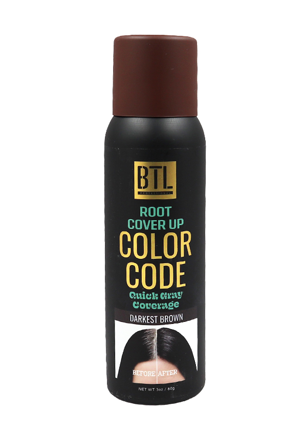 BTL Color Code Root Cover Up #Darkest Brown (3 oz) #15