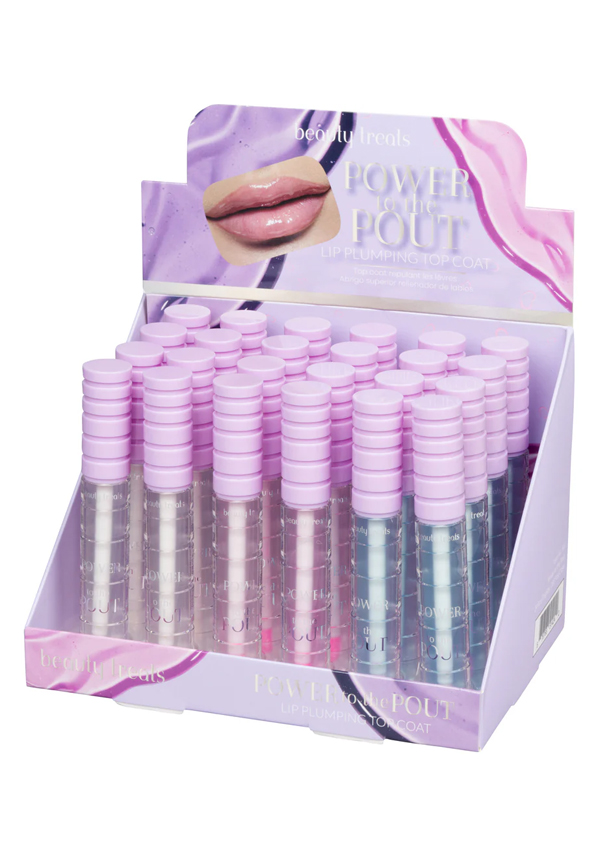 Beauty Treats Lip Plumping Top Coat (Item#514 /24 pc/ds)  #124