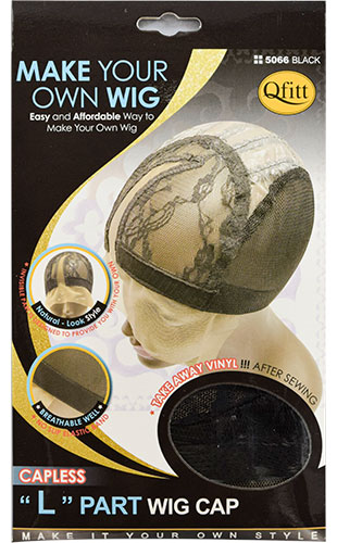 Qfitt Capless  Wig Cap(L)#Q5066Black-dz