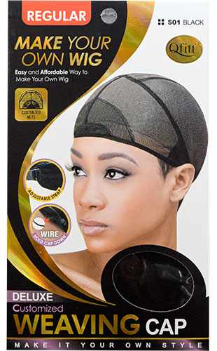 Qfitt Deluxe Wig Cap#Q501Black-dz