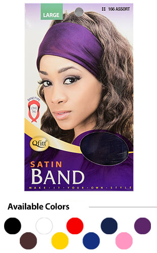 Qfitt Satin Band(L)#Q166Asst-dz
