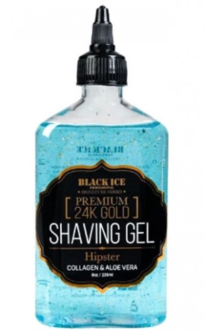 Black Ice 24k Gold Shaving Gel-Hipster #BBC009HIP (8oz) #10