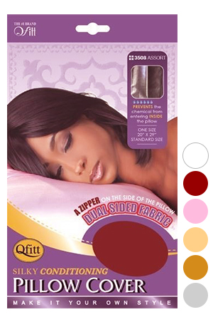 Qfitt Silky Pillow Cover #3508Asst-dz
