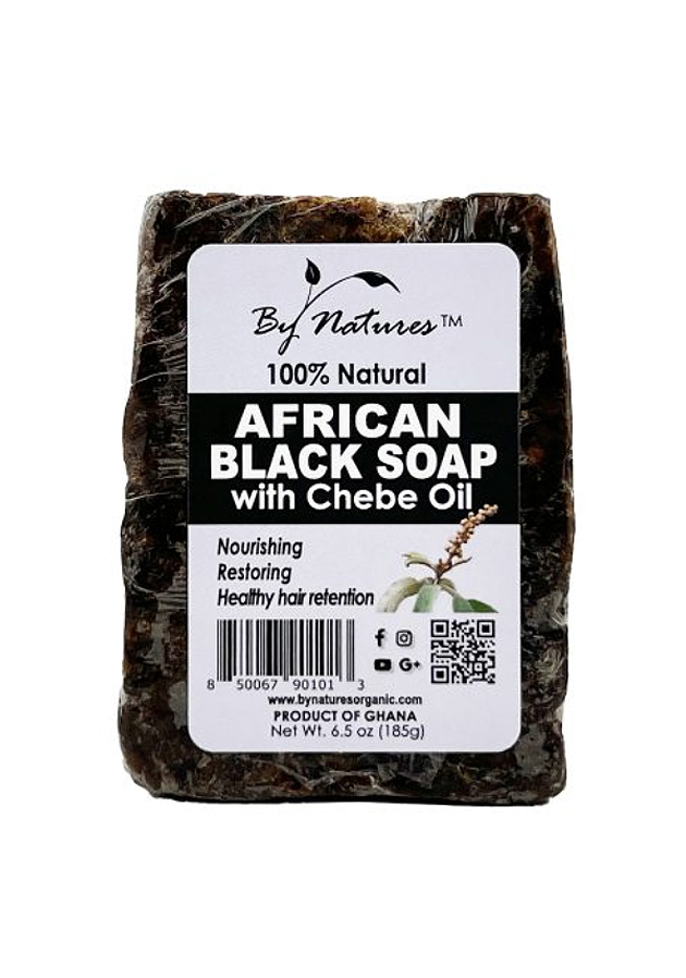 [BYN90101] By Natures African Black Soap -Chebe Oil (6.5 oz/185 g) #132