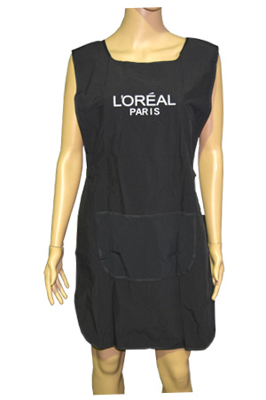 Salon Cutting Apron (Loreal) Black#6633-pc