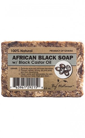 By Natures African Black Soap-Black Cater Oil(3.5oz) #52