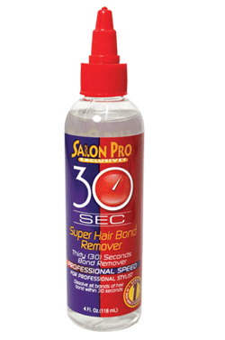 Salon Pro 30 Sec Hair Bond Glue Remover Oil(4oz) #10