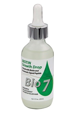 By Natures Bio 7  Biotin Growth Drops(2oz) #9