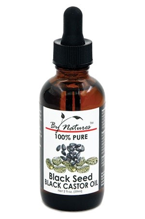 By Natures Black Caster Oil +Black Seed(2oz) #10