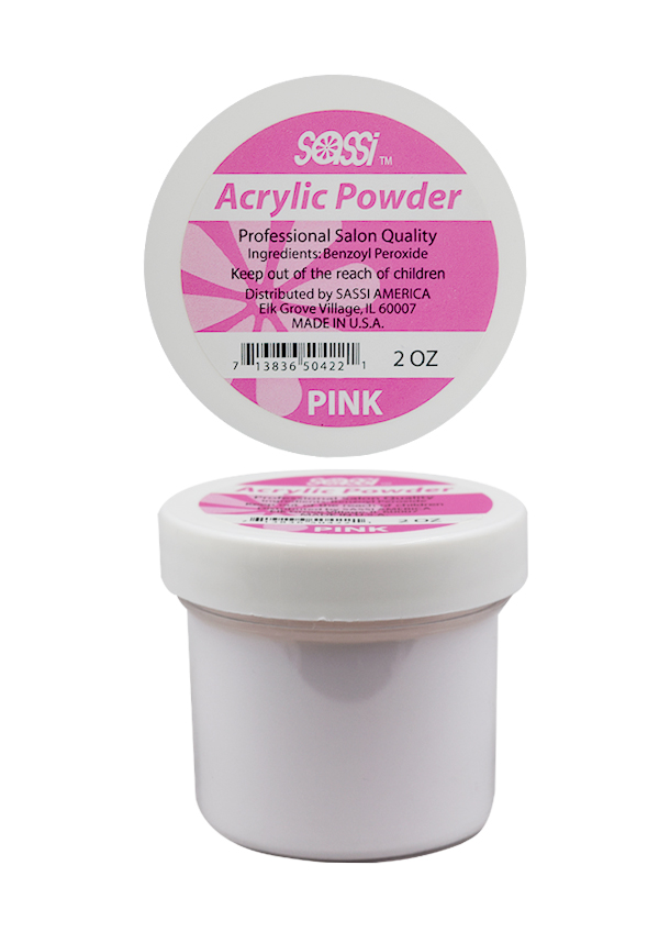 Sassi Acrylic Powder #Pink (2 oz) #26