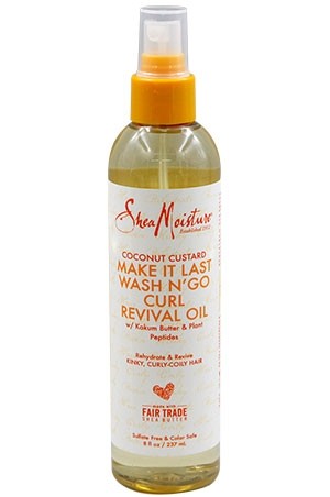 Shea Moisture Coconut Cust Curl Oil (8oz)#153