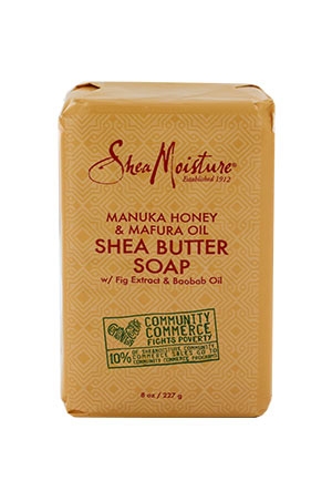 Shea Moisture Manuka Honey Shea Butter Soap(8oz)#116