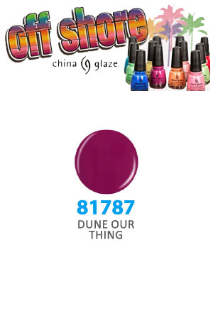 China Glaze #Dune Our Thing [1305 / 81787] "Off Shore"