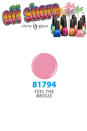 China Glaze #Feel The Breeze [1312 / 81794] "Off Shore" disc