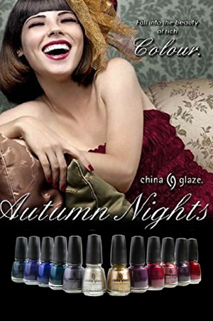 China Glaze #Gossip Over Gim.. [1223 / 81348] 'AUTUMN NIGHTS'