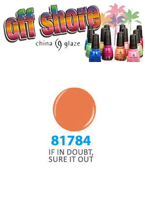 China Glaze #If In Doubt, Surf It Ou [1302/81784] "Off Shore"