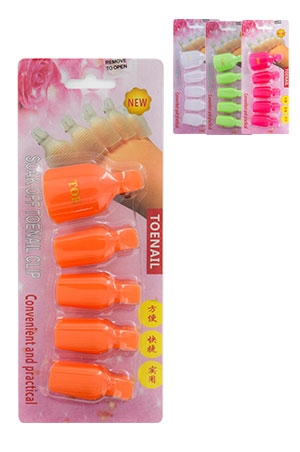 Soak Off Toenail Clip #75565 (5pcs/pk) - pk