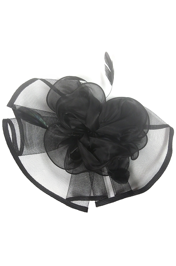 [MG07330] Church Hat #MG07330 (Black) - pc