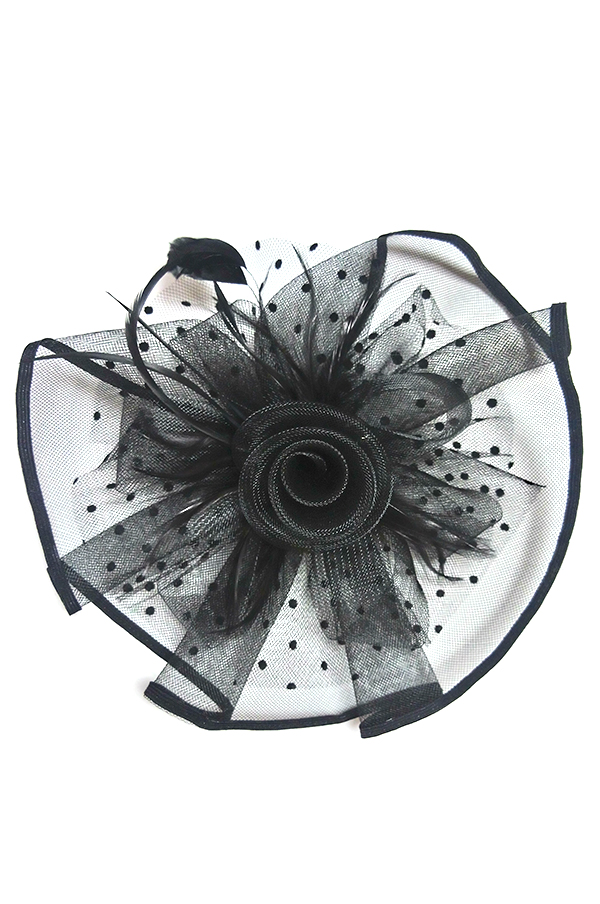 [MG07360] Church Hat #MG07360 (Black) - pc