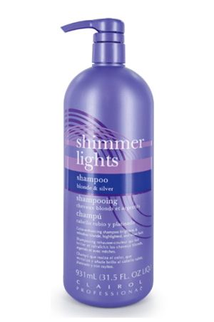 [CLR01560] Clairol Shimmer Lights Shampoo Blonde & Silver (31.5oz)#10